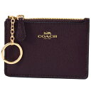 コーチ 小銭入れ COACH エンボスド レザー キーリング付 スキニー コインケース オックスブラッド 12186 【ブランド 新品 送料無料 誕生日 プレゼント 正規 人気 レディース 安心 保証 ギフト 10倍 アウトレット OUTLET 包装 即日発送 代引無料 】