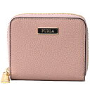 フルラ コンパクト財布 FURLA レザー ジップ コンパクト 財布 小銭入れ ピンクベージュ 1006355【ブランド 新品 送料無料 誕生日 記念日 お祝い プレゼント 正規 人気 レディース 安心 保証 ギフト 10倍 OUTLET 包装 即日発送 代引無料 】