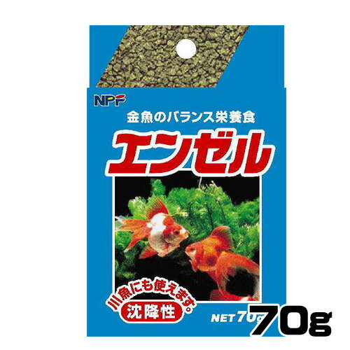 日本ペットフード エンゼル 沈降性 70g【餌 えさ エサ】【観賞魚 餌やり】【水槽/熱帯魚/観賞魚...:fish-neos:10092135