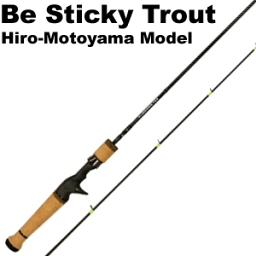 BST-HM53UL/C　Be Sticky Trout Hiro Motoyama Model　スミス　（ビースティッキートラウト）　トラウト<strong>ベイトロッド</strong>