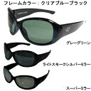 LSDデザインズ Dフライマン (フレームカラー:クリアブルーブラック) (サングラス 偏光グラス)