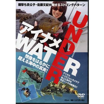釣り人社　佐藤文紀　アイナメ　 UNDER WATER　【DVD】　