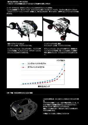 【ダイワ】シーボーグ150J-DH右巻き(PE1.5号×200m)