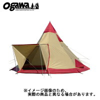 ピルツ12　レッド 2725 小川キャンパル 大型便 テント キャンプ アウトドア 用品の画像