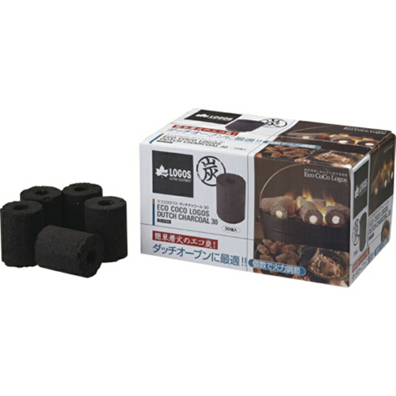 エコココロゴス ダッチチャコール30 83100105 ロゴス クッカー アウトドアクッカー キャンプの画像