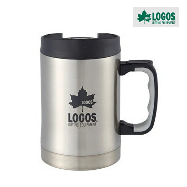 プリメイヤー真空マグ420（チャコール） 81285203 ロゴス アウトドア キャンプ 用品 マグカップ コップの画像