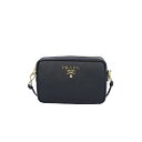 【4月9日-4月16日★ポイント5倍】プラダ PRADA ショルダーバッグ SAF.LUXレザーショルダー/NERO 1BH036-NZV ギフトラッピング無料 ラッキーシール対応