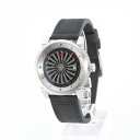 ジンボ ZINVO 腕時計 SILVER 44mmデイトレザーMウォッチ　 ギフ