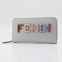 FENDI フェンディ マルチスタッズ ラウンド長財布 8M...