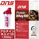 [DNS] プロテインホエイ100（3kg）〔プロズシェイカーセット〕/送料無料