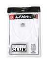 PRO CLUB 3PACK A-SHIRTS【PRC1X-3ASTT-WHT-WHITE】