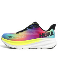 【送料無料】HOKA CLIFTON 9 BLACK/MULTI【<strong>1127895-BKML</strong>-MULTI COLOR】