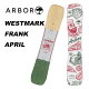 ARBOR アーバー スノーボード 板 WESTMARK FRANK APRIL 21-22 モデル