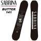 SABRINA サブリナ スノーボード 板 BUTTER 21-22 モデル