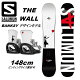 【ラスト1点 148cm】SALOMON サロモン THE WALL & DISTRICT LOVE セット 21-22 モデル BANKSY スノーボード　板　ビンディング セット