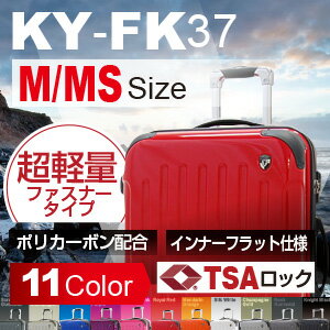 スーツケース キャリーケース　キャリーバッグ清潔空間・消臭、抗菌仕様GriffinシリーズFk1037ミラータイプポリカーボン中型旅行かばん。キャリーケース。M/MSサイズ10P04Aug13KYFK37-M・MSサイズ