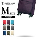GRIFFINLAND キャリーバッグ Mサイズ 超軽量 ソフトケース 中型 旅行かばん ビジネス おしゃれ おすすめ かわいい 女子旅 あす楽対応 海外 国内 旅行 Go To Travel キャンペーン