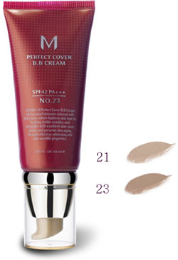 【 MISSHA ( ミシャ )】M パーフェクトカバー BB クリーム NO.21 SPF42 PA++ 50ml　【UV】【日焼止め】