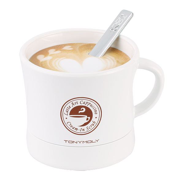 【TONYMOLY(トニーモリー)】 Latte Art Cappuccino Cream-in Scrub ラテ アート カプチーノ クリーム イン スクラブ