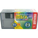 【生産終了品・在庫限り】マクセル 3.5インチ 2HD フロッピーディスク カラーミックス Windows/MS-DOS(DOS/V)フォーマット済 MFHD18MIX.C40P