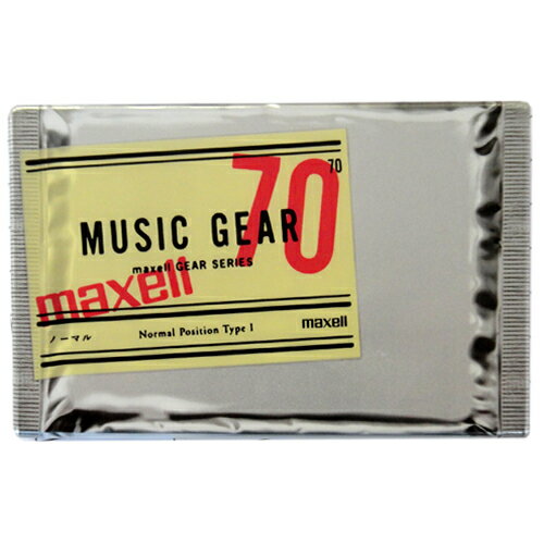 【アウトレット品】 マクセル カセットテープ ノーマルポジション 70分 1本 maxell MG1-70