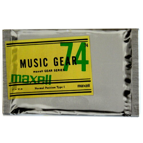 【アウトレット品】 マクセル カセットテープ ノーマルポジション 74分 1本 maxell MG1-74※パッケージに汚れや、破れがございます。