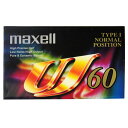 【アウトレット品】 マクセル カセットテープ ノーマルポジション 60分 maxell　UJ-60