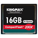 永久保証！KINGMAX　CFカード16GB、200倍速コンパクトフラッシュ 【メール便OK】