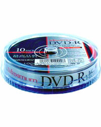 【最高品質】Maximum DVD-R 録画用　10枚ワイドプリンタブルMX DR120 16X 10P【即納】人気商品一斉値下げセール！