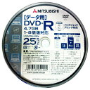 【売り切れ御免】 三菱化学メディア DVD-R データ用 4...