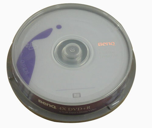 【返品交換不可】BENQ データ用DVD+R 10枚スピンドル BENQ DVD+R4.7 4X 10PS_Outlet