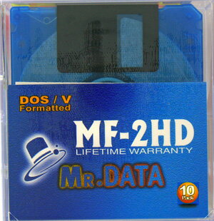 【MR.DATA】2HD フロッピーディスクWindows DOS/Vフォーマット済 10…...:flashstore:10000586