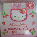 【ピンクタイプ】Maxellの3.5型フロッピーディスク10枚　キティちゃん仕様☆Hello Kitty Maxell　MFHD18KYO.10P