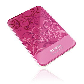 【3年保証】ADATA SH02 ハードディスクドライブ 320GB ミニ　ポータブル　ピンク色　ASH02-320GU-CPK