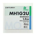 【アウトレット】激レア商品!三菱化学メディア MOディスク 5インチ 1.2GB 1枚スリーブケース入 (512バイト/セクタ) 2倍容量 書き換え型 アンフオーマット