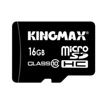 KINGMAX MicroSDHCカード16GB Class10アダプタ付き KM-MCSDHC10X16G【メール便OK】