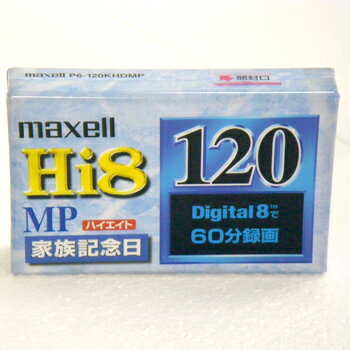 maxell 8mm rfIJpJZbge[v 1{@uƑLOv P6-120KHDMP