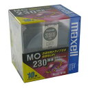 【生産終了品・在庫限り】マクセル 3.5インチ MOディスク 230MB 10枚 アンフォーマット maxell MA-M230 B10P