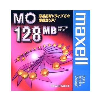 マクセル 3.5型 MOディスク 128MB 1枚 アンフォーマット maxell MA-M128 B1P 激安アウトレット