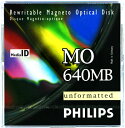 フィリップス 3.5インチ MOディスク (光磁気ディスク) 640MB アンフォーマット PHILIPS 34P(640MB)