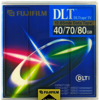 【20個セット 送料無料】富士フィルム製DLT tapeIV規格の磁気テープ（40/70/80GB）富士フィルムDLT4 FB W F1カートン買い価格！