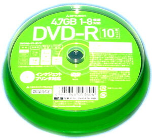 三菱化学メディアのデータ用DVD-RDHR47H10D