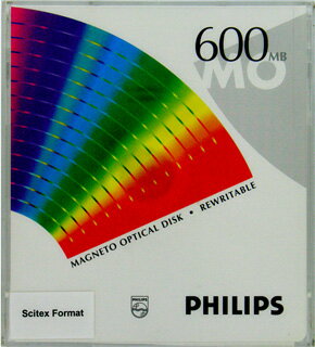 PHILIPS 51P 1枚(600MB Scitex Format ) 5インチMOディスク