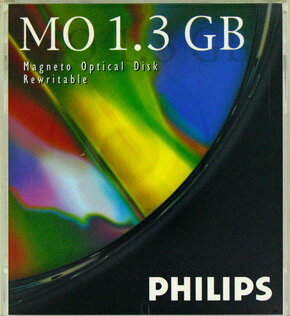 PHILIPS 62P 1枚(1.3GB Unformat ) 5インチMOディスク...:flashstore:10000652