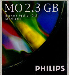 PHILIPS 71P 1枚(2.3GB Unformat ) 5インチMOディスク...:flashstore:10000656