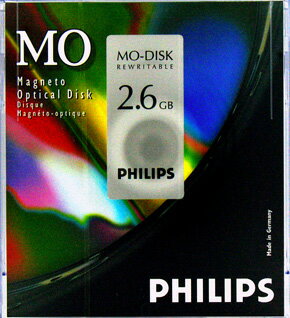 PHILIPS 72P 1枚(2.6GB Unformat ) 5インチMOディスク