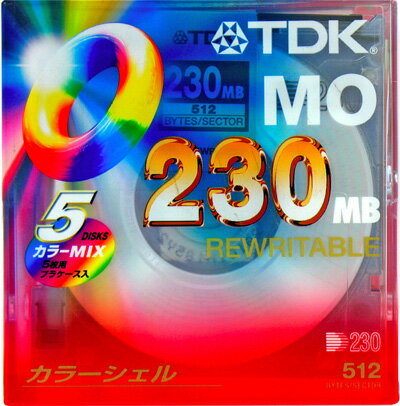 【生産中止商品】TDKの230MB MOMO-R230X5PMA