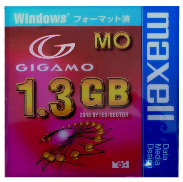 マクセル 3.5型 MOディスク 1.3GB 1枚 Windowsフォーマット済み MA-M1300WIN.B1P