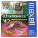 【生産終了品・在庫限り】マクセル 3.5インチ MOディスク 230MB アップルグリーン 1枚 アンフォーマット maxell MA-M230(GN) B1P