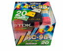 【アウトレット品】 【生産中止商品】TDK 3.5型 2HDカラーフロッピー PC-98用 5色x各4枚 Pケース入り MF2HD-PCX20PMS